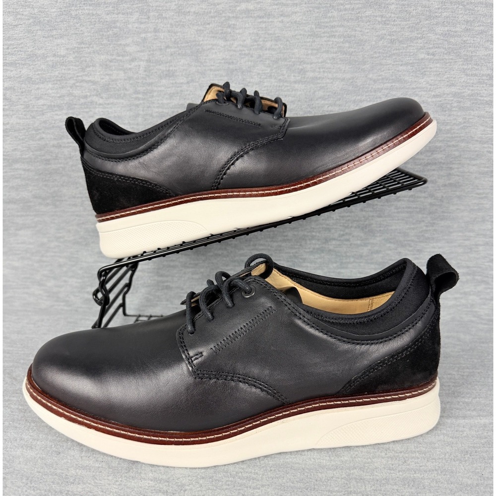 Samuel Hubbard Rafael Lace Up Shoes Mens 9.5 M Black Leather Sneakers